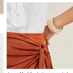 NWOT Anthro Luxchilas Straw Bangle Bracelet